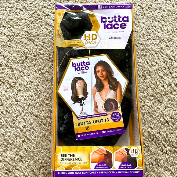 Sensationnel Butta Lace Wig - Butta Lace 13 - Color 1B - Picture 4 of 4